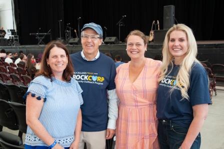 Rockland trust Holds VIP Concert for Children Served by the Mass Department of Children and Famililes: Michelle Banks, Chris Oddleifson, Erin Murphy, Jennifer Marino